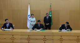 Туркменистан и ЕБРР подписали пять меморандумов о взаимопонимании